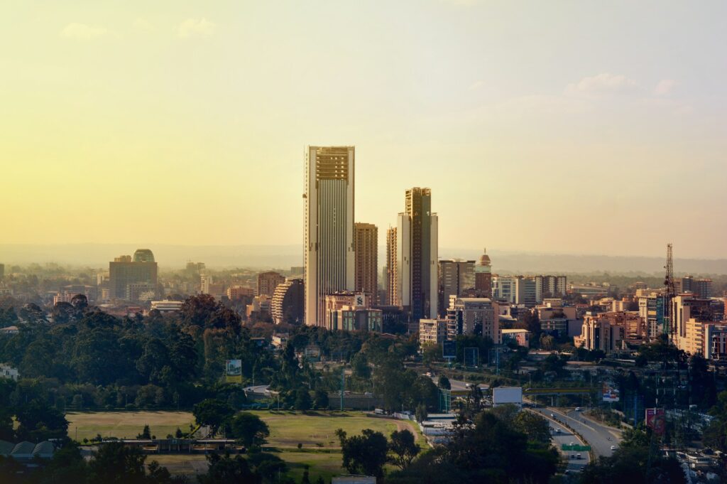 Luxury hotels and buildings of Kenya