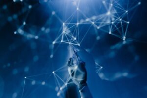 Hotel guests using AI-powered booking interface