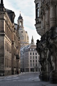 Tourists love visiting Berlin on a sunny day