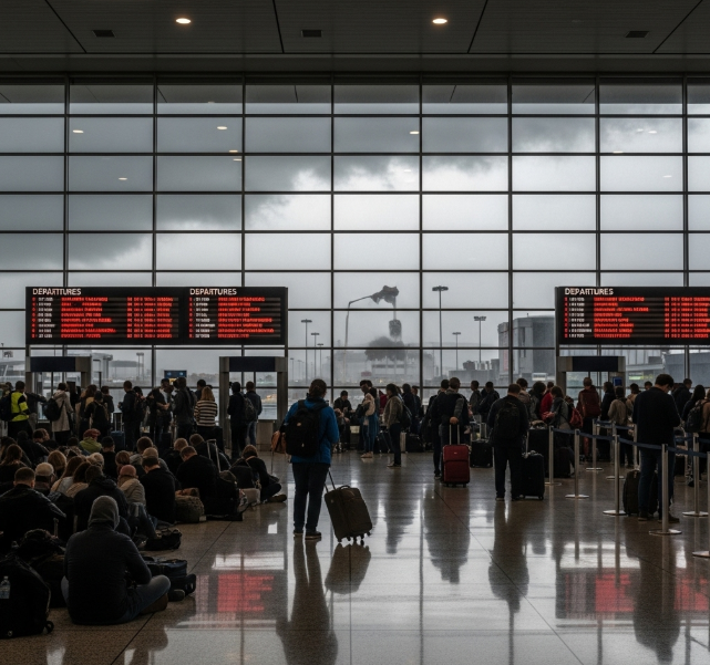 Widespread cancellations by Finnair, KLM, and SAS disrupt travel across Europe and the US, leaving thousands stranded.