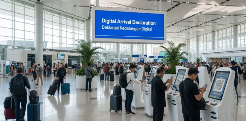 Indonesia introduces a mandatory digital arrival declaration to modernize and streamline entry for international travelers.