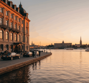 Grand Hôtel Stockholm stunning waterside view