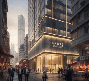 Hyatt Andaz brand hotel in Hong Kong