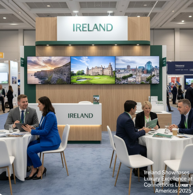 Ireland promoters seen busy promoting their destination to luxury travelers from wins over North America