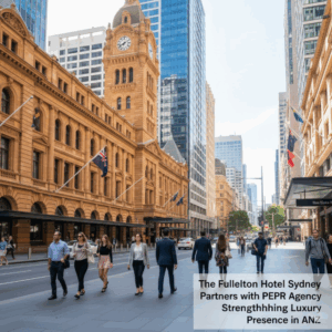 Fullerton Hotel Sydney partners with PEPR Agency for regional brand expansion.