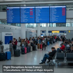 Passengers stranded as major disruptions hit France