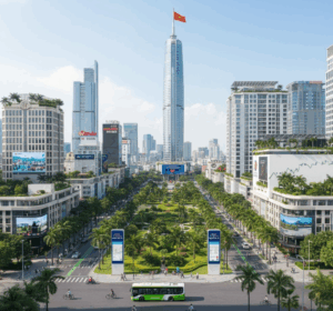 A street in Vietnam as its tourism focuses on digital innovation