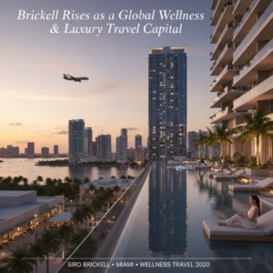 Major airlines boost Miami flights as SIRO Brickell Wellness Hotel targets a 2030 travel revolution.