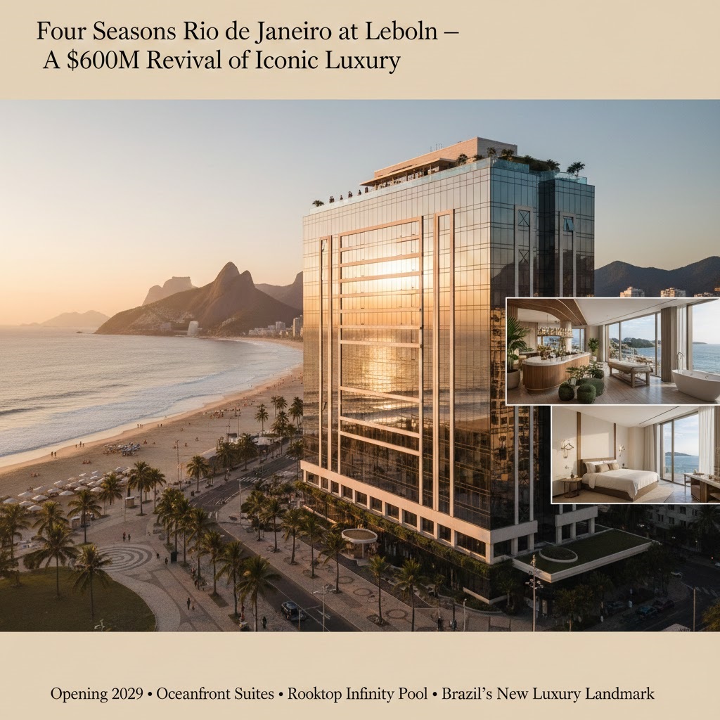 An image of what Four Seasons Rio de Janeiro at Leblon would likely look