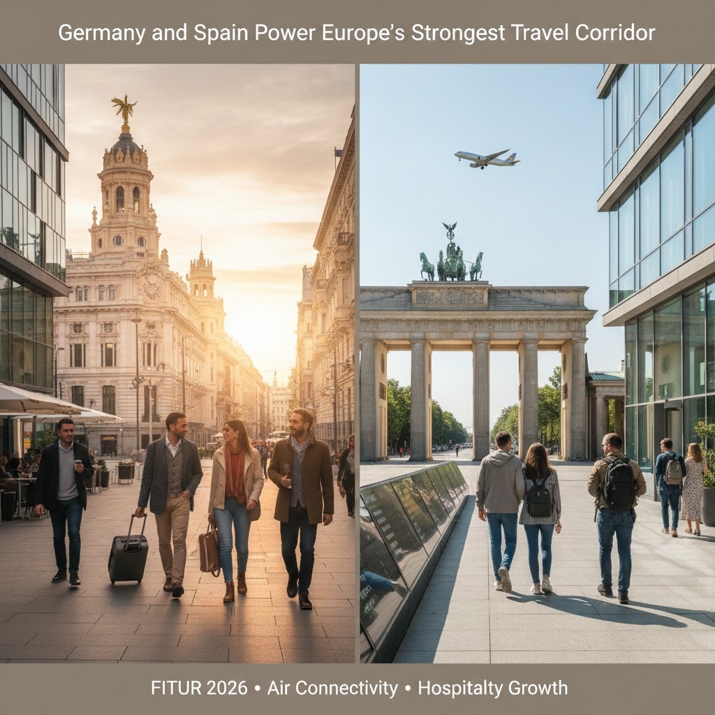 Germany–Spain tourism surges ahead of FITUR 2026