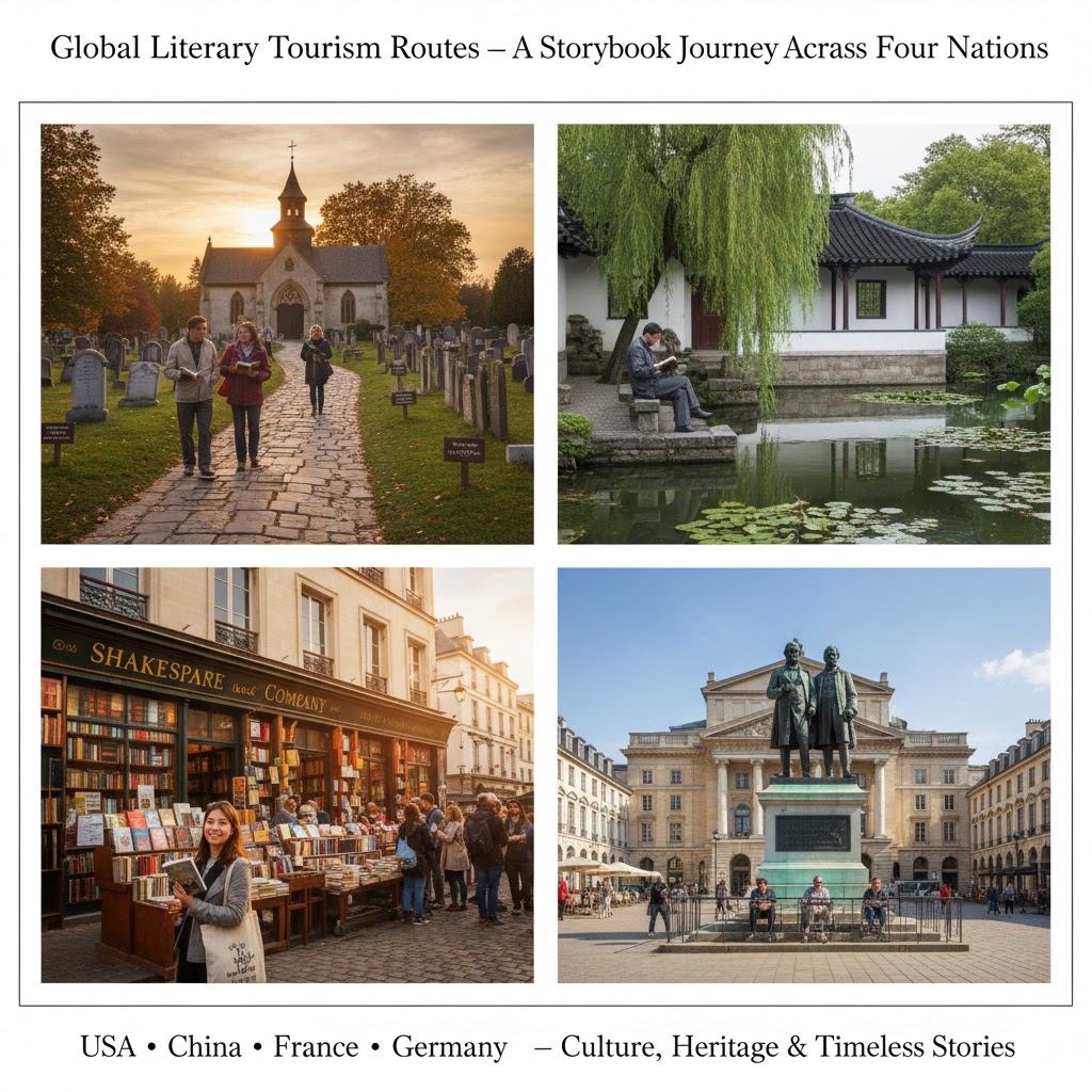 Global Literary Tourism - A Journey Across 4 Nations