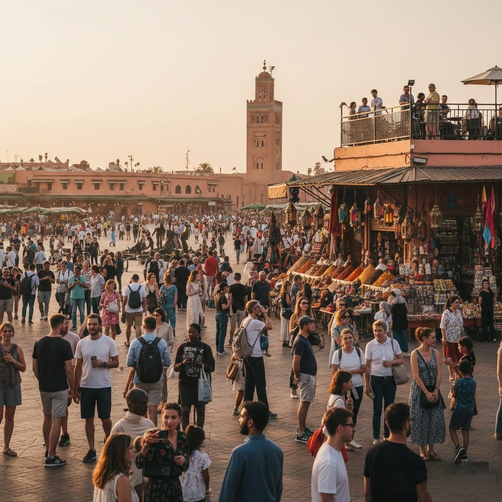 Morocco tourism reaches 19.8M visitors in 2025.