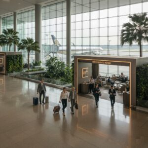 Passengers going to board Singapore Airlines flight