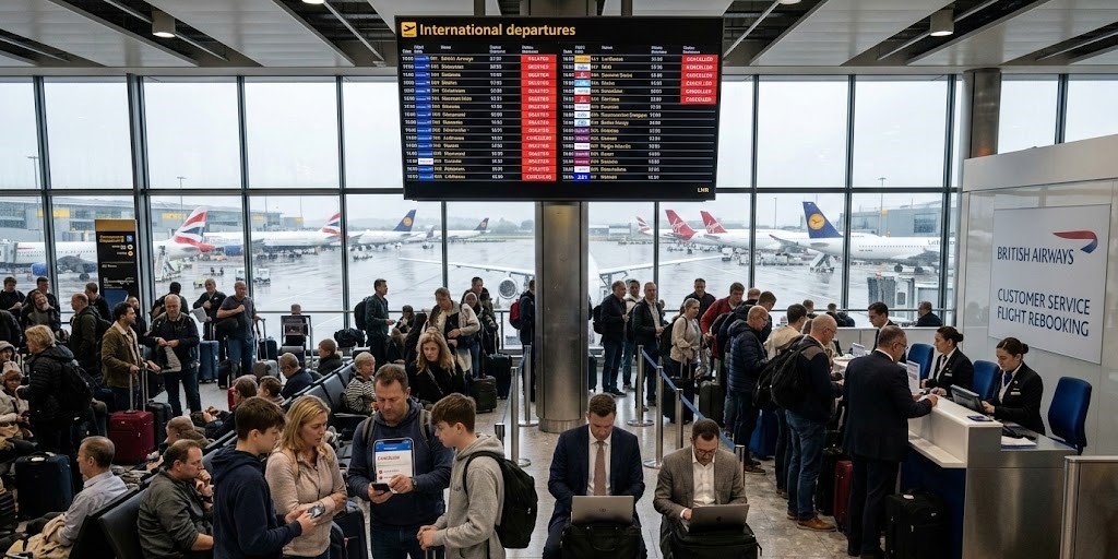 European airports flight delays march 2026