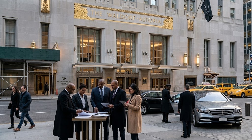 The Chinese owners of the Waldorf Astoria New York are preparing to put the landmark Park Avenue hotel up for sale