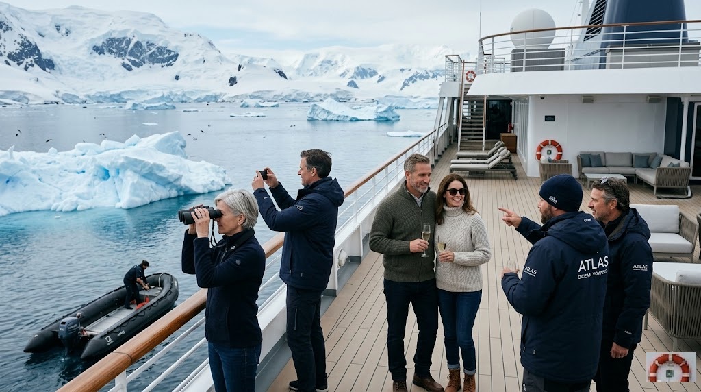 Atlas Ocean Voyages attracts a growing base of loyal travelers through its luxury expedition cruises.