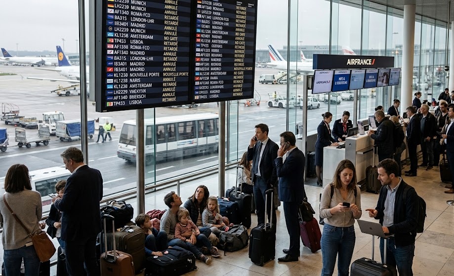 Major airlines across Europe face increasing delays and cancellations