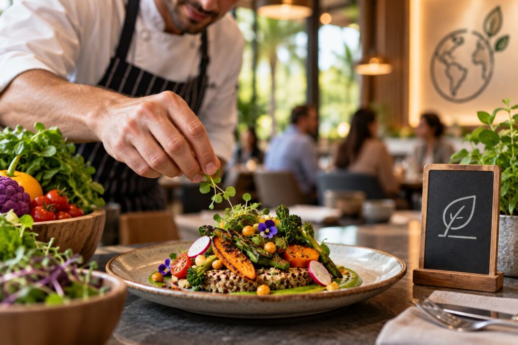 European hotels rethinking menu items