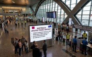 Australia warns travelers to Qatar and the UAE as a heightened security alert in Doha raises travel concerns
