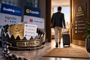 Is your hotel acquiring guests or renting them from OTAs?