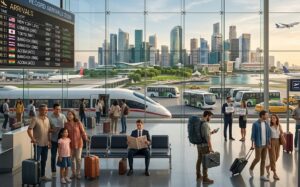 People thronging to the United States and other major travel markets as international travel demand reaches new highs worldwide.