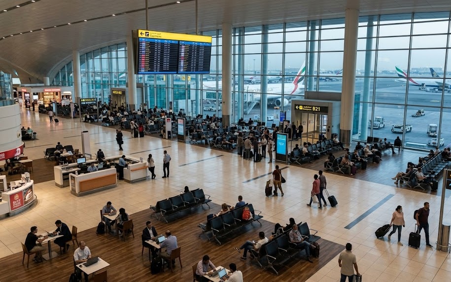 Dubai Airport wearing a deserted look as it records a sharp 31% decline in travel demand