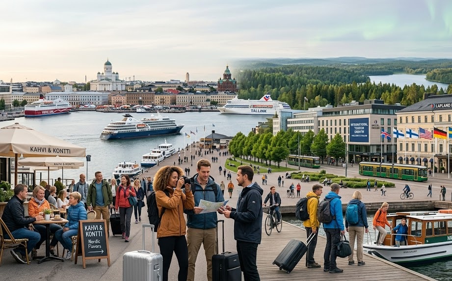 Visitors from the United States and other major international markets are driving strong tourism growth across Finland, boosting travel demand and overnight stays.