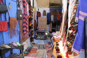 Colorful Morocco streets as its tourism is breaking records in 2026