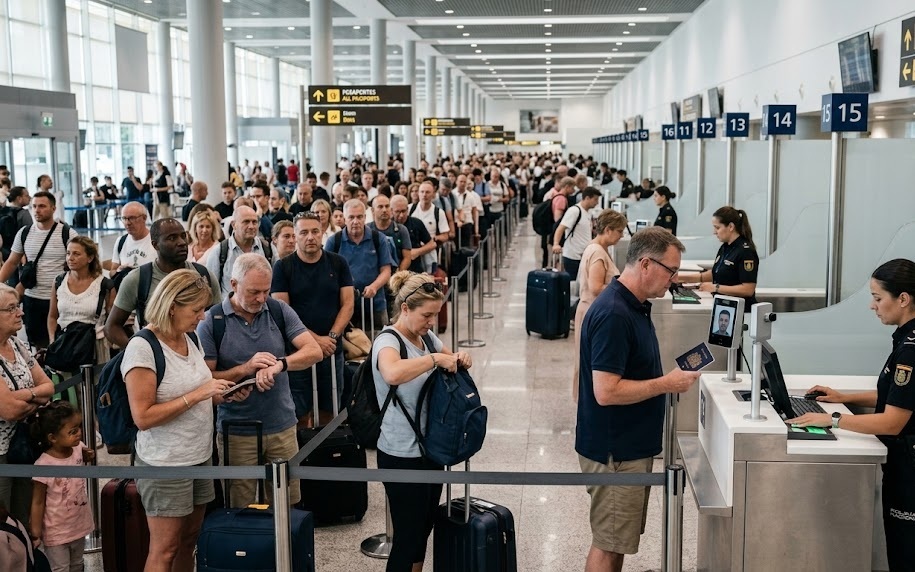 UK travellers face stricter European border checks as EES biometric requirements tighten after September 6.