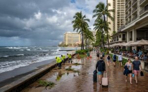 Hawaii faces a tourism spending paradox as visitor numbers and travel activity contrast with changing tourist expenditure patterns.